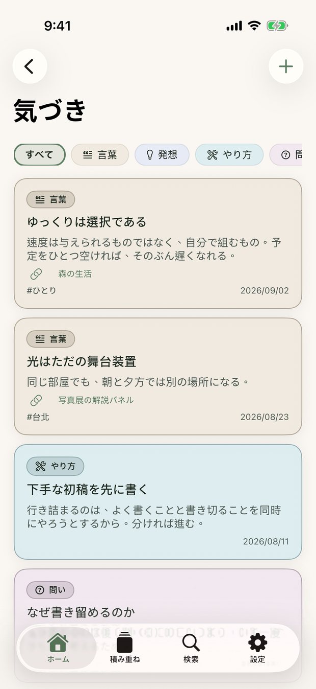 気づき