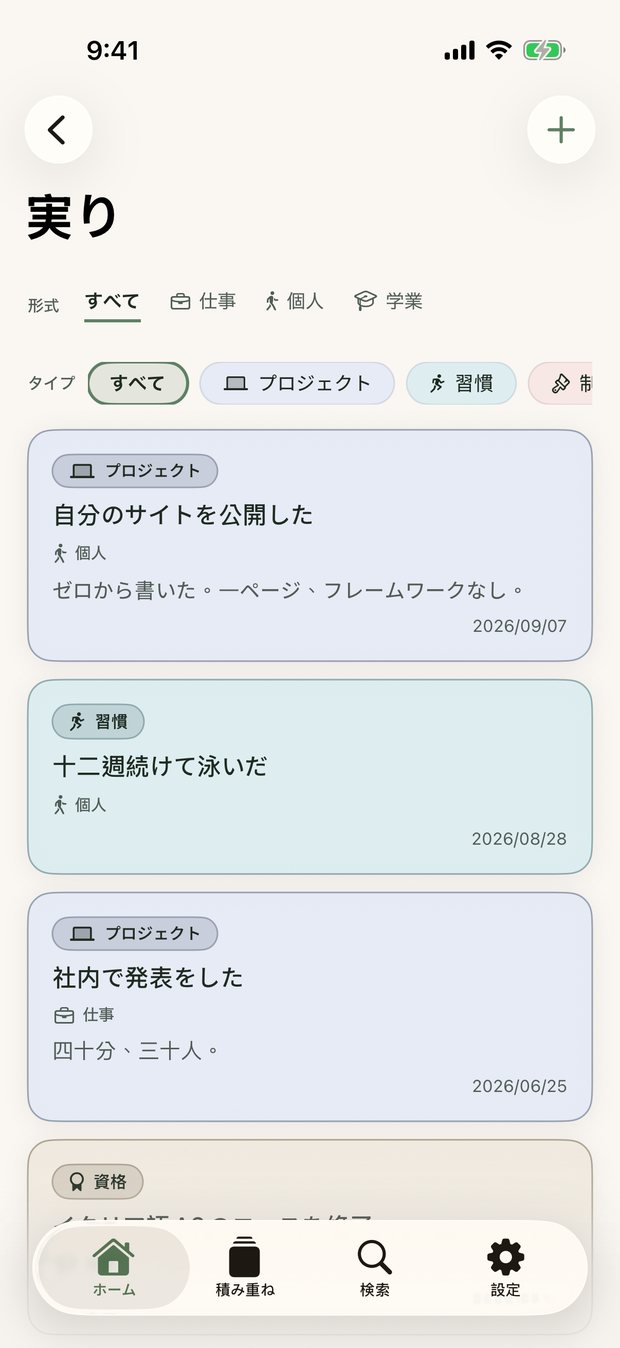 実り